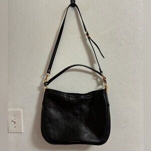 Lauren Ralph lauren black Leather shoulder bag Vintage